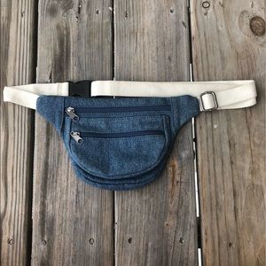 Denim Blue Jean Fanny Pack